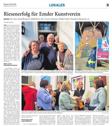 1.Ausstellung im Müllerhaus 7.März 2025